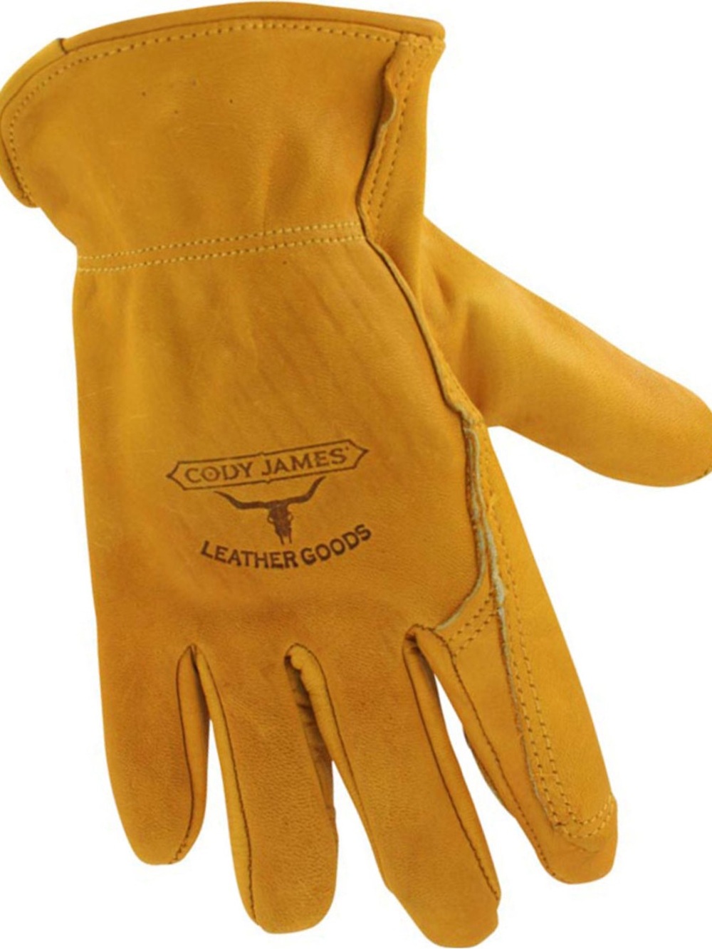 CODY JAMES MEN'S GRAIN COWHIDE WORK GLOVES XL